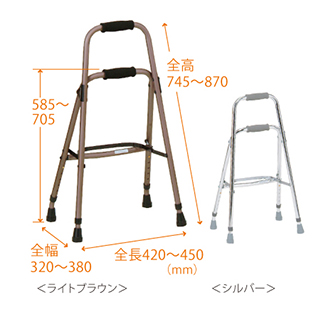 側方型歩行器シリーズ